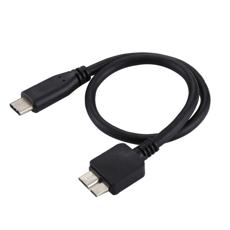USB - C / Type - C Male to Micro B Male Adapter Cable, Total Length: about 30cm, 30cm - ORIWHIZ