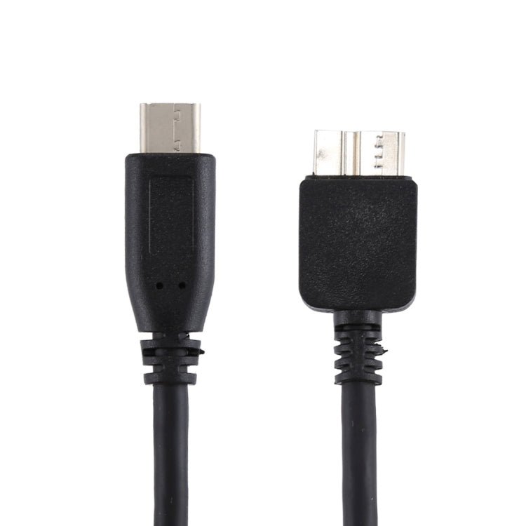 USB - C / Type - C Male to Micro B Male Adapter Cable, Total Length: about 30cm, 30cm - ORIWHIZ