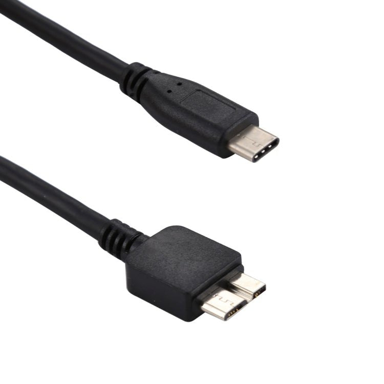 USB - C / Type - C Male to Micro B Male Adapter Cable, Total Length: about 30cm, 30cm - ORIWHIZ