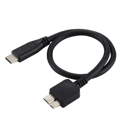USB - C / Type - C Male to Micro B Male Adapter Cable, Total Length: about 30cm, 30cm - ORIWHIZ