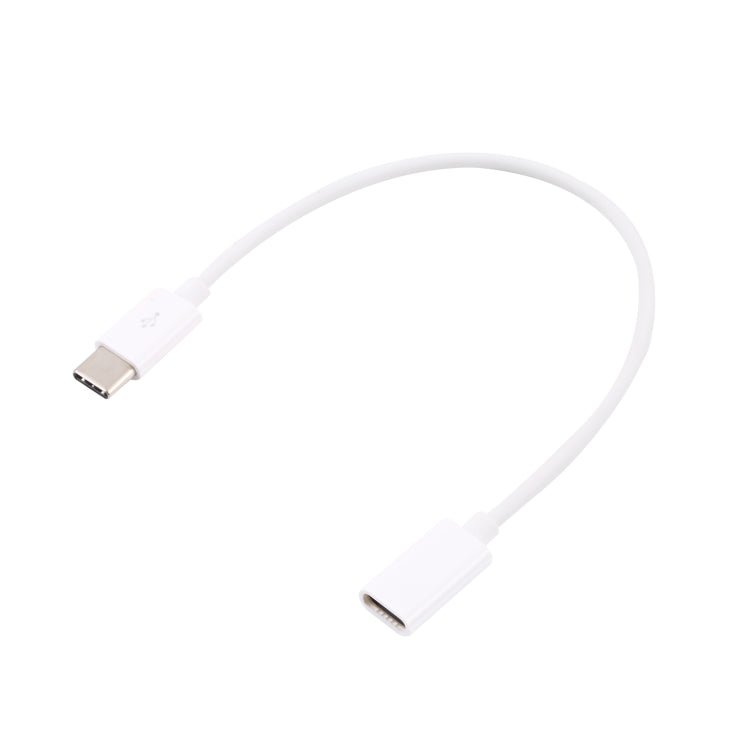 USB - C / Type - C Male to Type - C Female Extended Cable, Length: 20cm, 20cm - ORIWHIZ