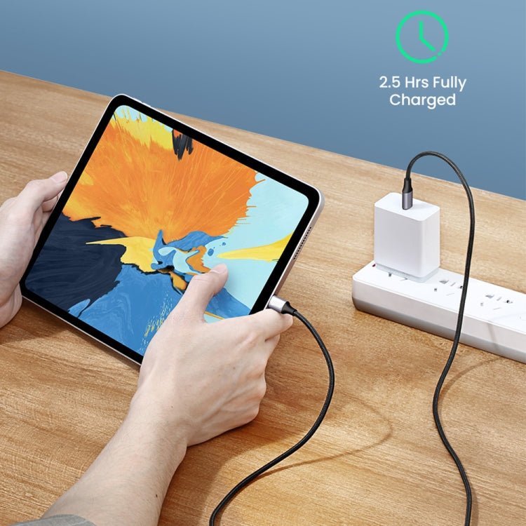 USB - C / Type - C Male to USB - C / Type - C Male Thunderbolt 3 Data Cable, 30cm, 50cm, 80cm, 1m, 1.2m - ORIWHIZ