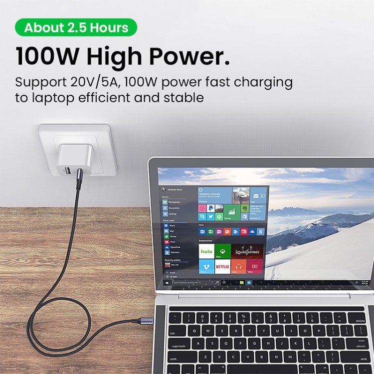 USB - C / Type - C Male to USB - C / Type - C Male Transmission Data Charging Cable, Cable Length: 1.5m, 1.5m - ORIWHIZ