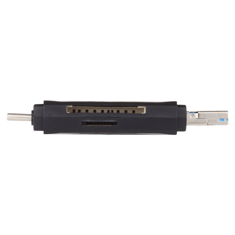 USB - C / Type - C + SD + TF + Micro USB to USB 3.0 Card Reader, USB3.0 - ORIWHIZ