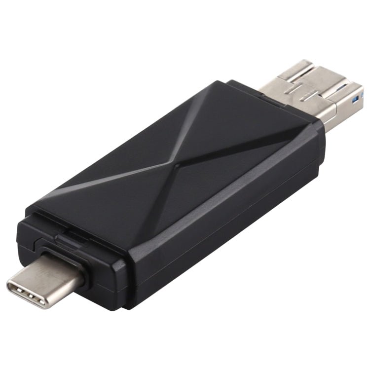USB - C / Type - C + SD + TF + Micro USB to USB 3.0 Card Reader, USB3.0 - ORIWHIZ