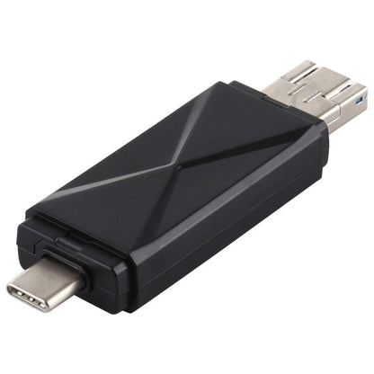 USB - C / Type - C + SD + TF + Micro USB to USB 3.0 Card Reader, USB3.0 - ORIWHIZ
