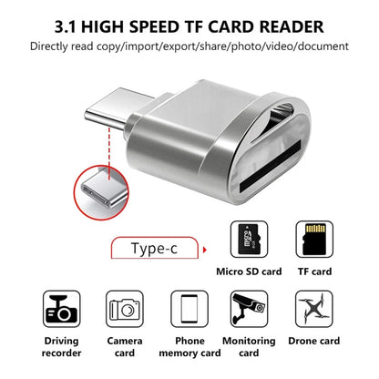 USB - C / Type - C to Micro SD Card (TF Card) Reader Adapter, SAS4451A, SAS4451B - ORIWHIZ
