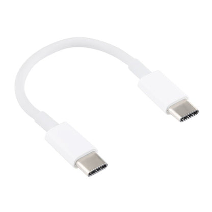 USB - C / Type - C to USB - C / Type - C PD Fast Charging & Sync Data Cable, Cable Length: 14cm, 14cm Type - C to Type - C White - ORIWHIZ