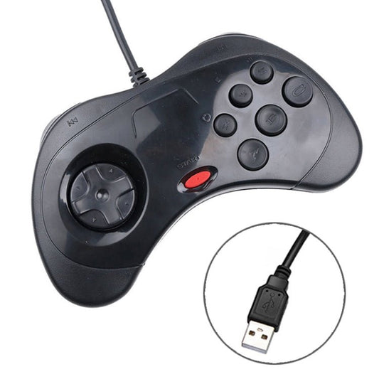 USB Computer Game Handle Controller for Sega Saturn - ORIWHIZPocket Console & AccessoriesPocket Console & Accessories AccessoriesToys & Hobbies
