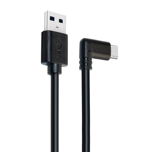 USB Male to USB 3.2 Gen1 Type - C Elbow VR Link Cable For Oculus Quest 1 / 2, 3m, 4m - ORIWHIZ