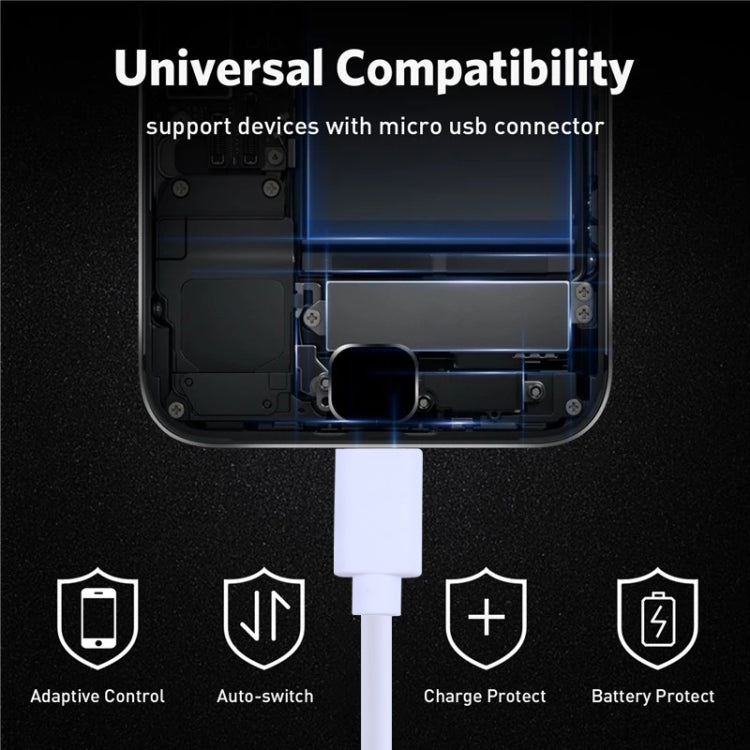 USB to Micro USB Copper Core Charging Cable, 30cm, 50cm, 1m - ORIWHIZ