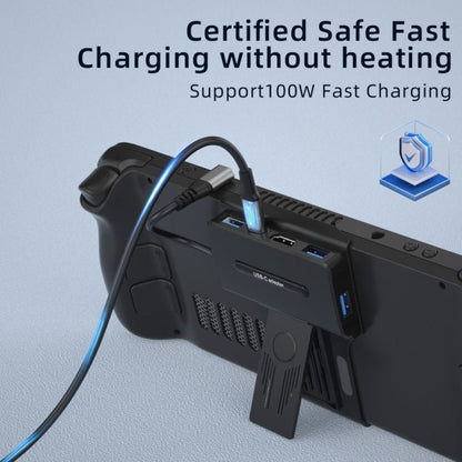 V266 For Steam Deck 5 in 1 Bracket Docking Station Charging Base Support 4K/60Hz USB3.0, V266 5 in 1 - ORIWHIZSteam Deck AccessoriesSteam Deck Accessories Other AccessoriesToys & Hobbies