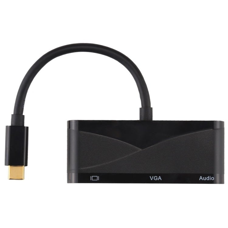V83 USB - C / Type - C to 4K HDMI / VGA + 3.5mm Audio + USB Multi - function Adapter - ORIWHIZ