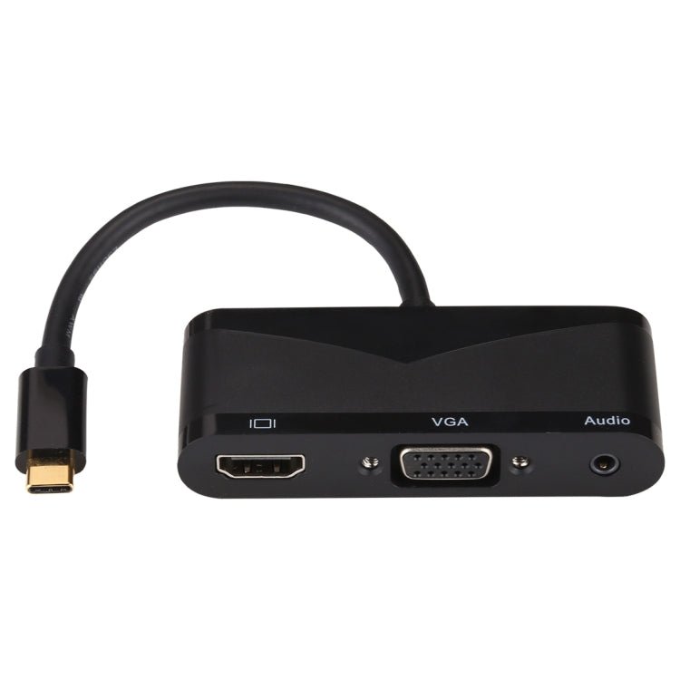 V83 USB - C / Type - C to 4K HDMI / VGA + 3.5mm Audio + USB Multi - function Adapter - ORIWHIZ