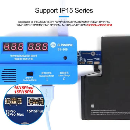 V9.0 Universal Battery Activation Board Quick Charge Maintenance Line For IPhone Android Repair Test Board Tool, SUNSHINE SS - 909 - ORIWHIZ