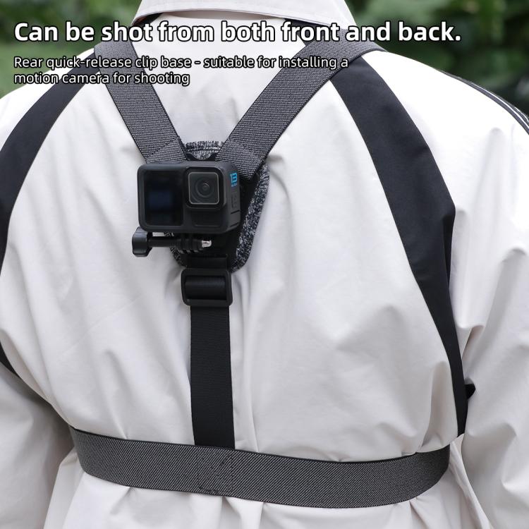 Vest - style Photography Chest Strap Body Mount Belt with Mount & Screw, 5 in 1, 6 in 1 Magnetic Base, 5 in 1 Magnetic Ring Base, 6 in 1 Magnetic Ring Base - ORIWHIZChest BeltDJI & Insta360 AccessoriesUniversal Chest & Head Belt