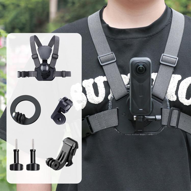 Vest - style Photography Chest Strap Body Mount Belt with Mount & Screw, 5 in 1, 6 in 1 Magnetic Base, 5 in 1 Magnetic Ring Base, 6 in 1 Magnetic Ring Base - ORIWHIZChest BeltDJI & Insta360 AccessoriesUniversal Chest & Head Belt