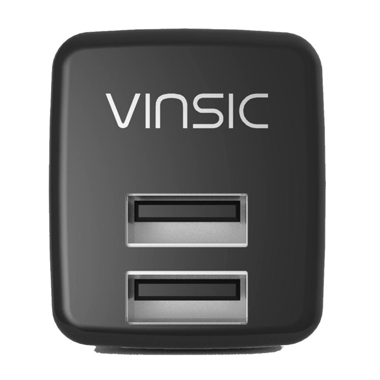 Vinsic 12W 5V 2.4A Output Dual USB Wall Charger USB Charger Adapter - ORIWHIZ