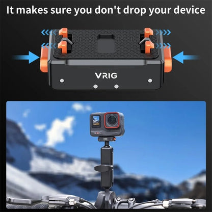 VRIG Magnetic Quick Release Adapter for Insta360 / DJI Action / GoPro HERO, Base, Base+Top Cover Kit - ORIWHIZDJI & Insta360 AccessoriesInsta360 Ace SeriesMounts
