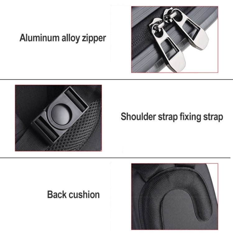 Waterproof Backpack Shoulders Turtle Hard Case Storage Box Outdoor Travel Bag for DJI FPV, For DJI FPV (Dark Gray), For DJI FPV (Metallic Grey) - ORIWHIZCase & BagsDJI & Insta360 AccessoriesDJI FPV Series