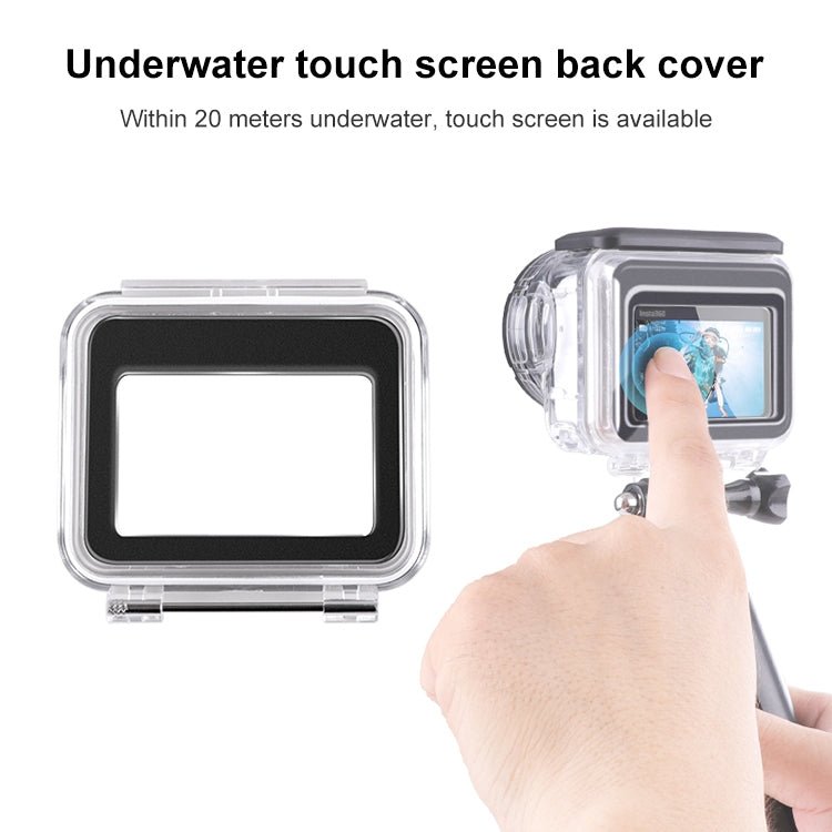 Waterproof Case Touch Back Cover, For Insta360 GO 3 Touch Back Cover - ORIWHIZDJI & Insta360 AccessoriesInsta360 GO SeriesProtection & Cases