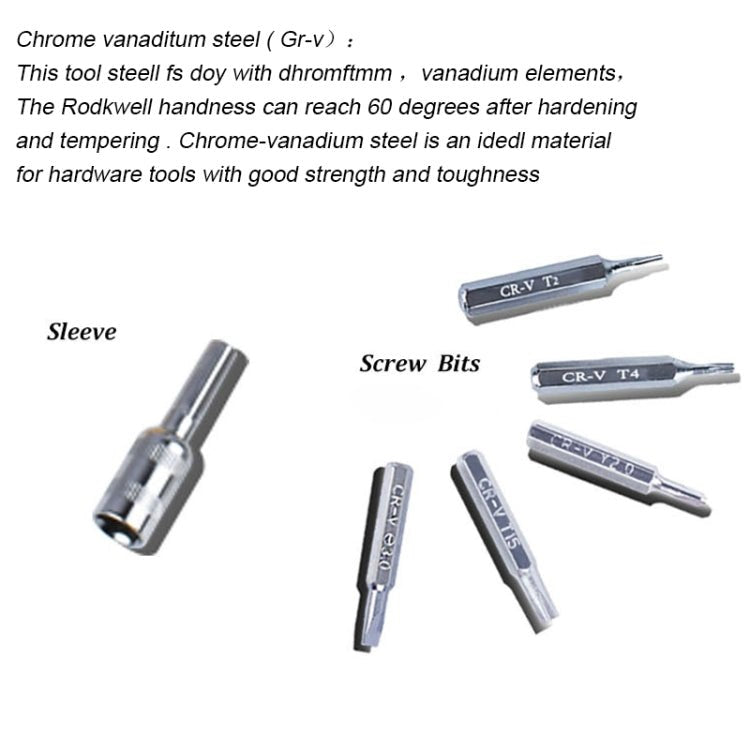 WEEKS 64 in 1 Disassembly Tool Screwdriver Set, WEEKS 64 in 1 - ORIWHIZ