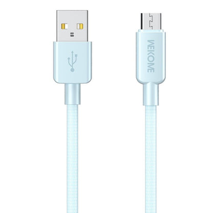 WEKOME WDC - 03 Tidal Energy Series 3A USB to Micro USB Braided Data Cable, Length: 1m, USB to Micro USB - ORIWHIZ