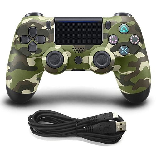 Wired Game Controller for Sony PS4, Green Camouflage - ORIWHIZSony AccessoriesSony Accessories GamepadsToys & Hobbies