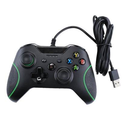 Wired USB Game Controller Gamepad for XBOX ONE Console / PC / Laptop, Cable Length: About 2.1m, HSY - 008 (Black), HSY - 008 - ORIWHIZMicroSoft AccessoriesMicroSoft Accessories GamepadToys & Hobbies