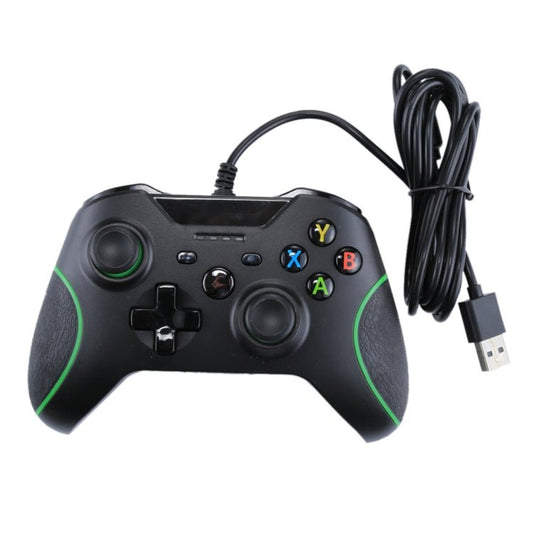 Wired USB Game Controller Gamepad for XBOX ONE Console / PC / Laptop, Cable Length: About 2.1m, HSY - 008 (Black), HSY - 008 - ORIWHIZMicroSoft AccessoriesMicroSoft Accessories GamepadToys & Hobbies