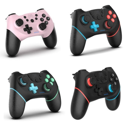 Wireless Bluetooth Gamepad With Macro Programming For Switch Pro, Pink, Left Blue Right Red, Left Blue Right Green, Black Left Red - ORIWHIZNintendo AccessoriesNintendo Accessories GamepadsToys & Hobbies