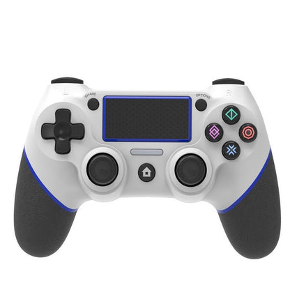 Wireless Bluetooth Rubberized Gamepad For PS4, White Blue, White Green, White Red - ORIWHIZSony AccessoriesSony Accessories GamepadsToys & Hobbies