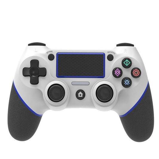 Wireless Bluetooth Rubberized Gamepad For PS4, White Blue, White Green, White Red - ORIWHIZSony AccessoriesSony Accessories GamepadsToys & Hobbies