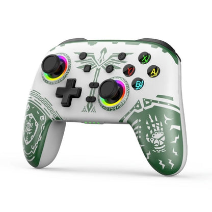 Wireless Bluetooth Somatosensory Vibration Gamepad for Nintendo Switch/Switch PRO, Black Gold, White Green, Black, White - ORIWHIZNintendo AccessoriesNintendo Accessories GamepadsToys & Hobbies