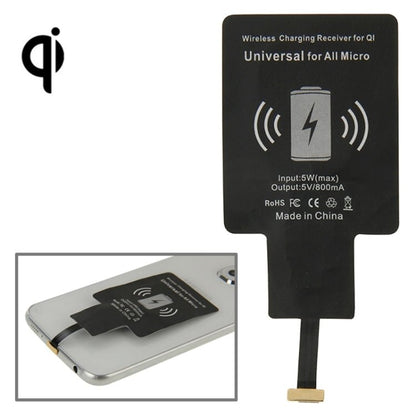 Wireless Charging Receiver For QI, Universal for All Micro, For Micro USB Phones - ORIWHIZ