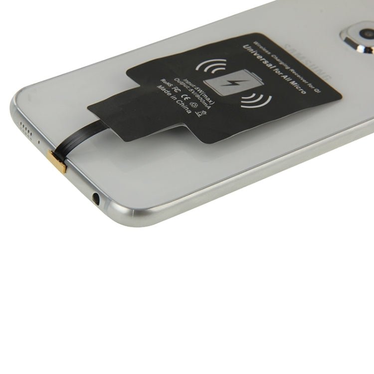 Wireless Charging Receiver For QI, Universal for All Micro, For Micro USB Phones - ORIWHIZ