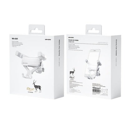WK WA - S41 iDeal Series Car Gravity Bracket Car Air Outlet FoldingMobile Phone Holder Bracket, WA - S41 - ORIWHIZ