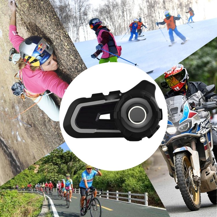 WUPP Bluetooth 5.1 S2 Motorcycle Helmet Full Duplex Bluetooth Intercom Headset Earphone - ORIWHIZConsumer ElectronicsMotorcycle Walkie TalkieWalkie Talkie