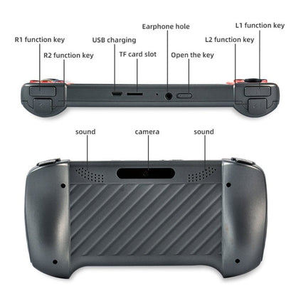 X19 Plus 5.1 inch Screen Handheld Game Console 8G Memory Support TF Card Expansion & AV Output, X19 Plus / Red+Yellow, X19 Plus / Red, X19 Plus / Red+Blue - ORIWHIZPocket ConsolePocket Console & AccessoriesToys & Hobbies