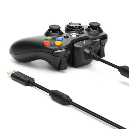 XBOX360 1.5m Wireless Controller Charging Cable with Magnetic for XBOX360, For XBOX360(Black) Length : 1.5m, For XBOX360(White) Length : 1.5m - ORIWHIZMicroSoft AccessoriesMicroSoft Accessories Adapter & CableToys & Hobbies