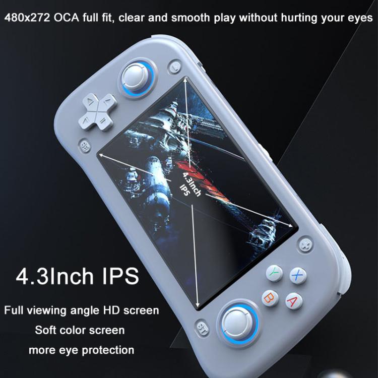 XF43 Retro Handheld Game Console Open Source 4.3 Inch Large Screen Gaming Video Players Console, 64G, 128G - ORIWHIZPocket ConsolePocket Console & AccessoriesToys & Hobbies