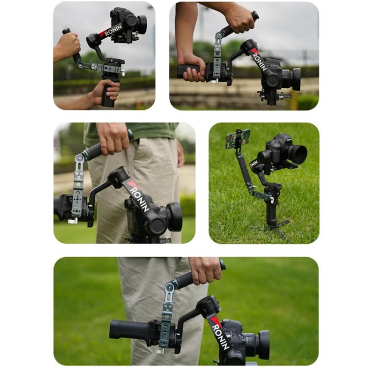 XILETU Adjustable Angle Handle Grip For DJI RS 4 Mini/RS 4 Pro/RS 4/RS 3 Mini/RS 3 Pro/RS 2 Stabilizers - ORIWHIZDJI & Insta360 AccessoriesDJI Ronin SeriesXILETU