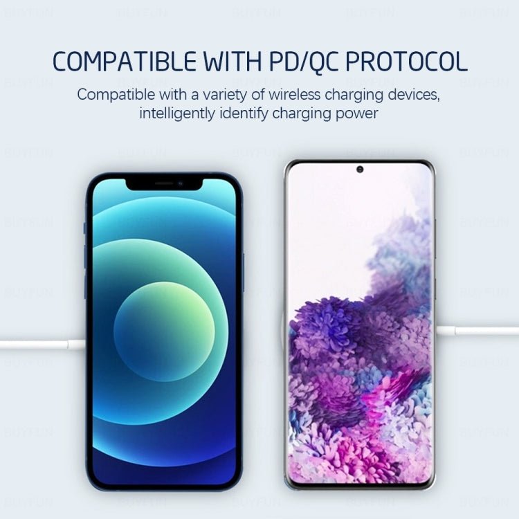 XJ - 32 3 in 1 15W Magnetic Suction Wreless Charging + PD 20W USB - C / Type - C Travel Charging + USB - C / Type - C to 8 Pin Fast Charging Cable for iPhone Series, US Plug, EU Plug, UK Plug - ORIWHIZ