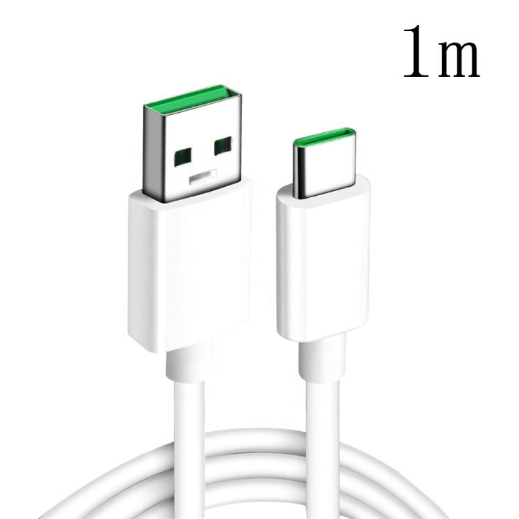 XJ - 63 5A USB to Type - C Super Flash Charging Data Cable for OPPO, 1m, 1.5m, 2m - ORIWHIZ
