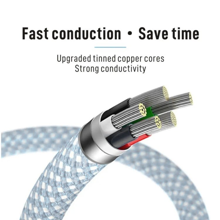 XJ - 99 2pcs 1m 60W USB - C / Type - C to Type - C Fast Charging Data Cable for, 60W (2pcs) - ORIWHIZ