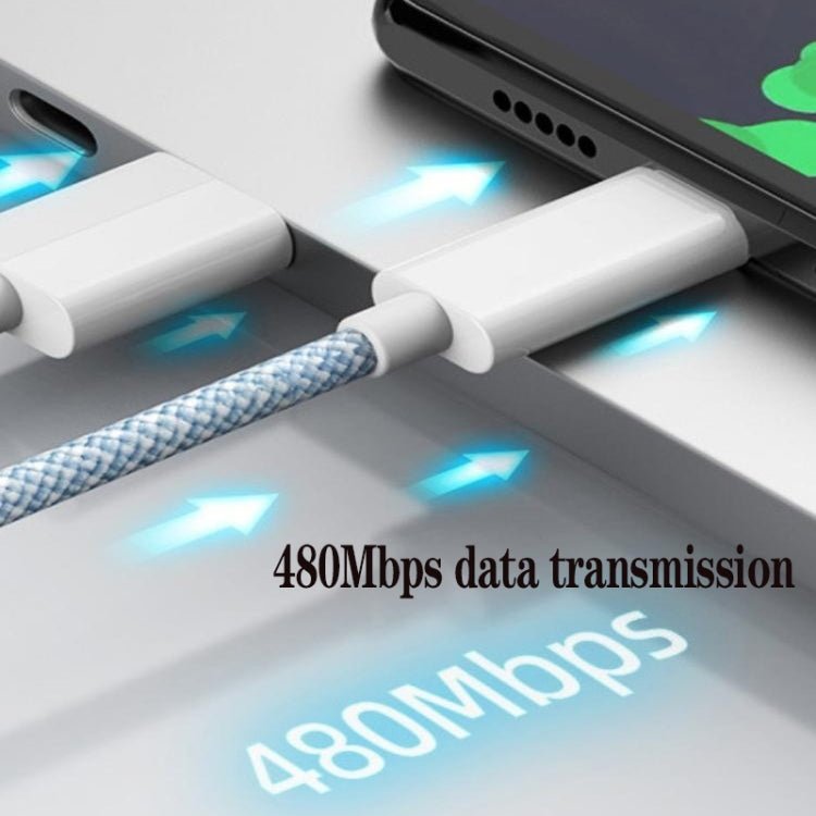 XJ - 99 2pcs 1m 60W USB - C / Type - C to Type - C Fast Charging Data Cable for, 60W (2pcs) - ORIWHIZ