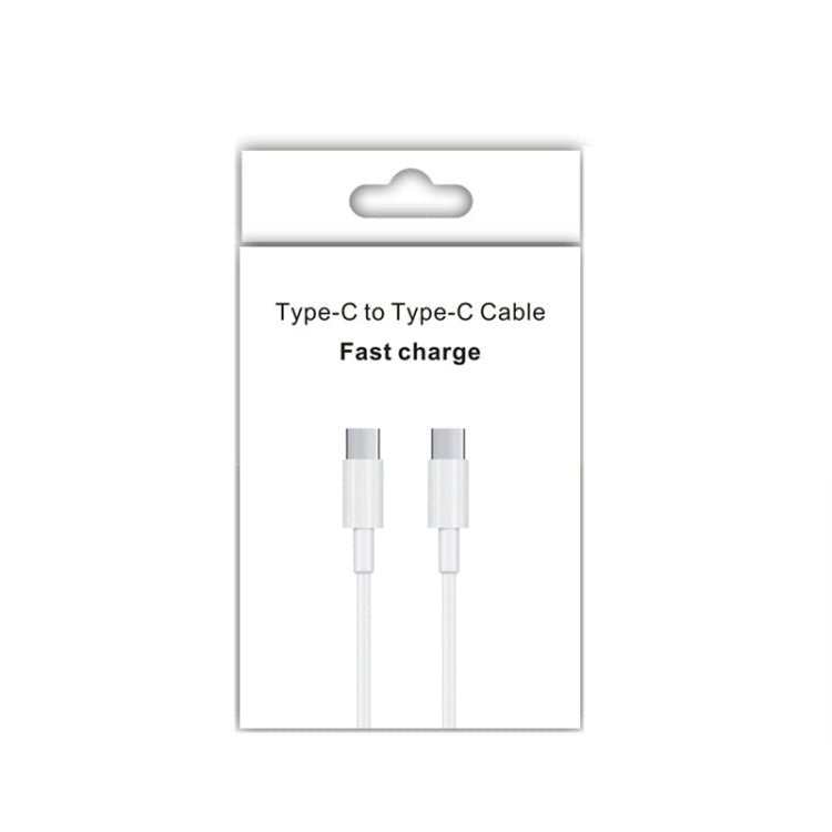XJ - 99 2pcs 1m 60W USB - C / Type - C to Type - C Fast Charging Data Cable for, 60W (2pcs) - ORIWHIZ