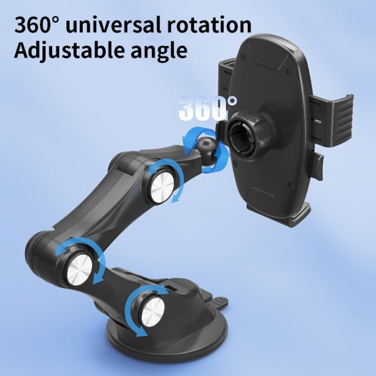 XZ3+JZ3 Suction Cup Type Car Holder Fixed Shockproof Mobile Phone Stand GPS Navigation Holder, XZ3+JZ3 - ORIWHIZ