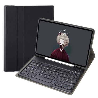 YA098B Detachable Lambskin Texture Round Keycap Bluetooth Keyboard Leather Case with Pen Slot & Stand, For iPad Air 5 / 4 10.9 inch 2020 / Pro 11 inch 2020 / 2018, For iPad 10.2 (2020) & (2019) / Air 3 10.5 inch / Pro 10.5 inch�������������������������... - ORIWHIZiPad Keyboard Samsung KeyboardMobile AccessoriesTablet PC Keyboard
