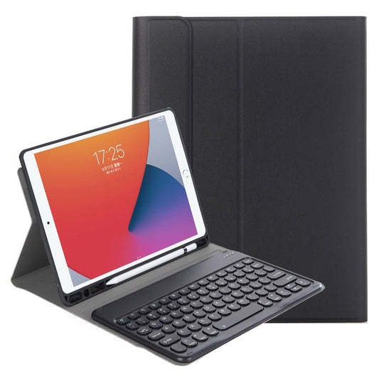 YA098B Detachable Lambskin Texture Round Keycap Bluetooth Keyboard Leather Case with Pen Slot & Stand, For iPad Air 5 / 4 10.9 inch 2020 / Pro 11 inch 2020 / 2018, For iPad 10.2 (2020) & (2019) / Air 3 10.5 inch / Pro 10.5 inch�������������������������... - ORIWHIZiPad Keyboard Samsung KeyboardMobile AccessoriesTablet PC Keyboard